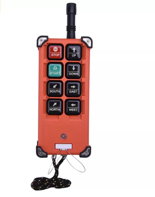 F21-E1B AC36V DC12-24V 6 বোতাম উত্তোলনের জন্য ইউনিভার্সাল ইন্ডাস্ট্রিয়াল ওয়্যারলেস রিমোট কন্ট্রোল