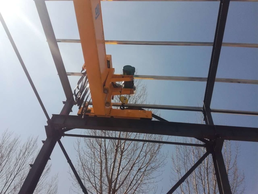 OEM 5 টন একক গিয়ার ওভারহেড ক্রেন 13-31.5M স্প্যান ওভারহেড লিফ্ট