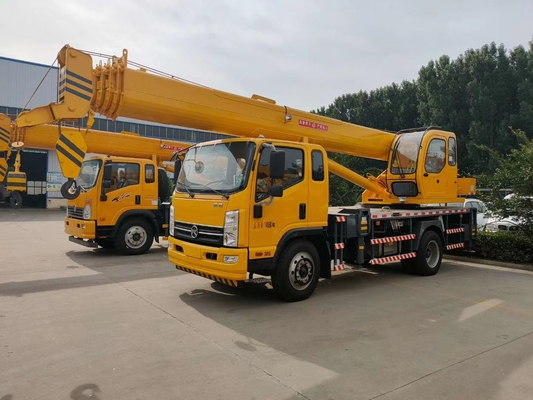 ISO স্বয়ংসম্পূর্ণ 24m-66m ট্রাক মাউন্টেড বুম ক্রেন উপাদান উত্তোলনের জন্য