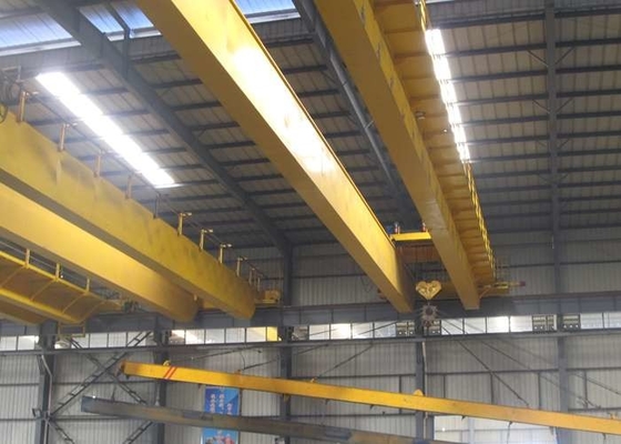 উদ্ভিদ ডাবল গিয়ার ওভারহেড ক্রেন 220V 440V 50/60HZ 3 ফেজ