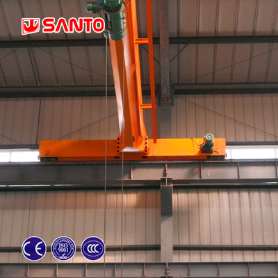 ISO 1T থেকে 20T ইন্ডাস্ট্রিয়াল একক গার্ডার ওভারহেড ক্রেন বৈদ্যুতিক উত্তোলন সহ