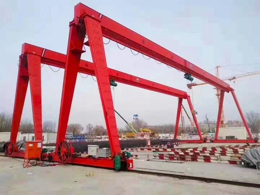দুল নিয়ন্ত্রণ 5T 10T একক গার্ডার গ্যান্ট্রি ক্রেন CD1 MD1 মেশিনারি হোস্ট ক্রেন