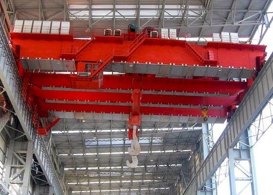 স্প্যান 10.5m-31.5m তাপ প্রতিরোধী ইস্পাত মিল ক্রেন কেবিন হেভি ডিউটি ​​ওভারহেড ক্রেন