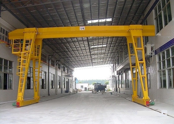 20m/মিনিট 7.5m-35m স্প্যান একক গার্ডার গ্যান্ট্রি ক্রেন ওয়াইড অ্যাপ্লিকেশন