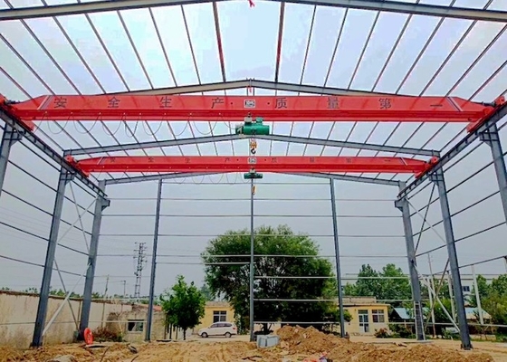 সীমা সুইচ সহ ওভারলোড সুরক্ষা একক গার্ডার ওভারহেড ক্রেন ইন্ডাস্ট্রিয়াল ইওটি ক্রেন
