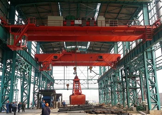 50T রিমোট কন্ট্রোল ডাবল বিম ইওট ক্রেন স্প্যান 7 মি থেকে 35 মিটার বৈদ্যুতিক ওয়ার্কশপ ক্রেন