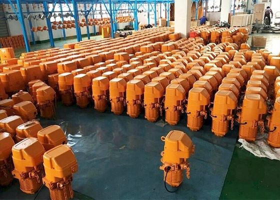 ISO CE 0.5T-50T HHBB বৈদ্যুতিক চেইন হোস্ট মোটর চালিত ট্রলি সহ