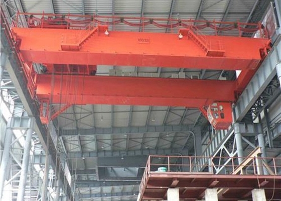 380v 50hz স্টিল মিল ল্যাডল ক্রেন 20/5 টন থেকে 63/10 টন মেটালার্জিক্যাল ফাউন্ড্রি ক্রেন