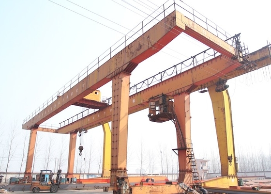 75T-400T MG ডাবল গার্ডার গ্যান্ট্রি ক্রেন OEM ODM অনমনীয় বক্স গার্ডার ক্রেন