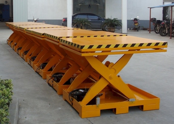 ফ্যাক্টরি প্রোডাকশন লাইনে 1000kg থেকে 3000kg স্থিতিশীল হাইড্রোলিক কাঁচি লিফট