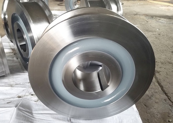 200T ওভারহেড ক্রেন হুইল সমাবেশ ODM OEM স্থানান্তর কার্ট চাকার