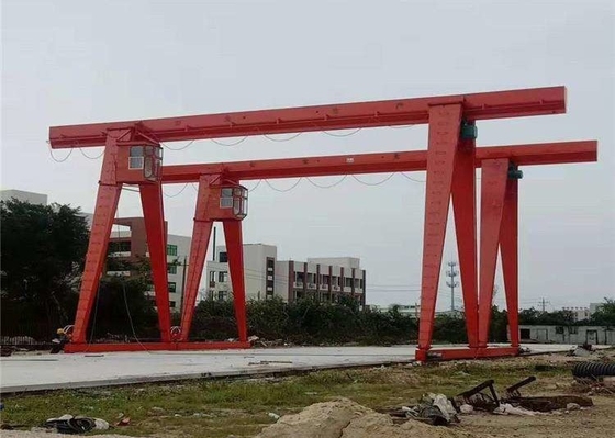 দুল নিয়ন্ত্রণ 5T 10T একক গার্ডার গ্যান্ট্রি ক্রেন CD1 MD1 মেশিনারি হোস্ট ক্রেন