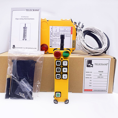 LCC Q5000 প্রতিস্থাপন করুন টেলিক্রেন F246d ডাবল জয়স্টিক ওয়্যারলেস রিমোট কন্ট্রোল ক্রেনের জন্য