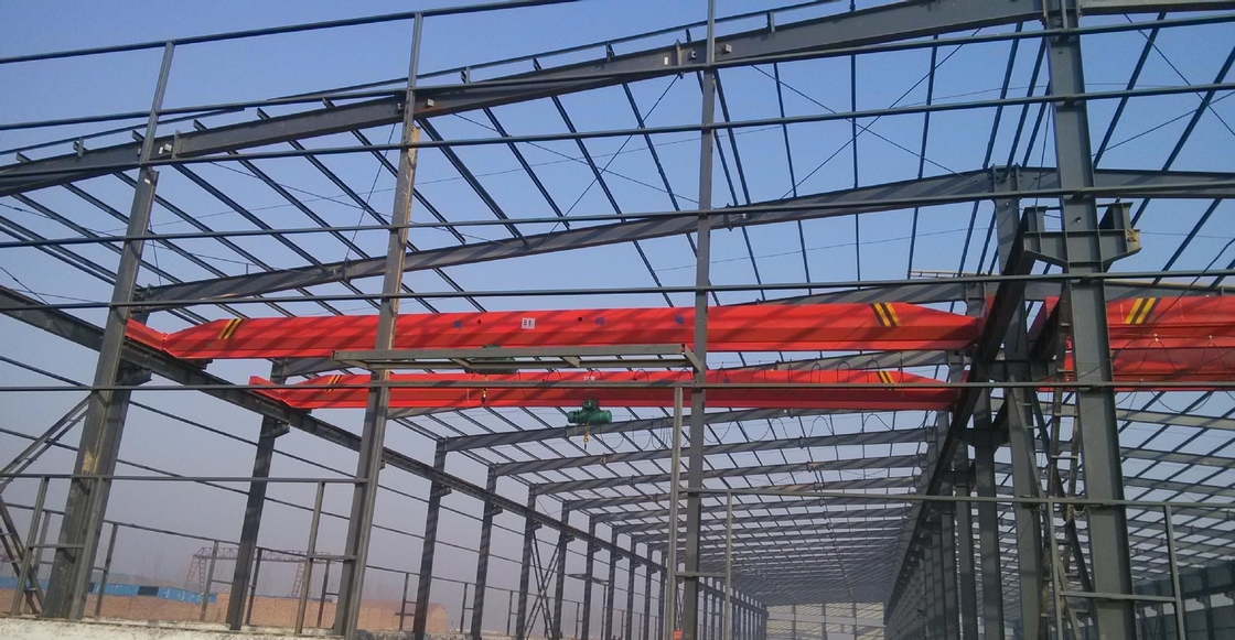 স্প্যান 7.5-31.5m একক গার্ডার EOT ক্রেন 10 টন ওভারহেড ক্রেন 220V~480V কারখানার জন্য